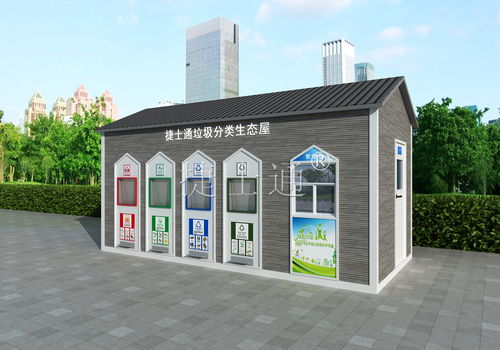 捷士通垃圾分类房与垃圾转运站效果图全集 世博物业的环保新举措
